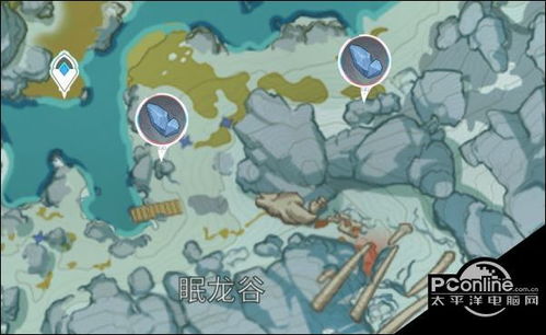 原神2.3雪山星银矿石收集路线一览